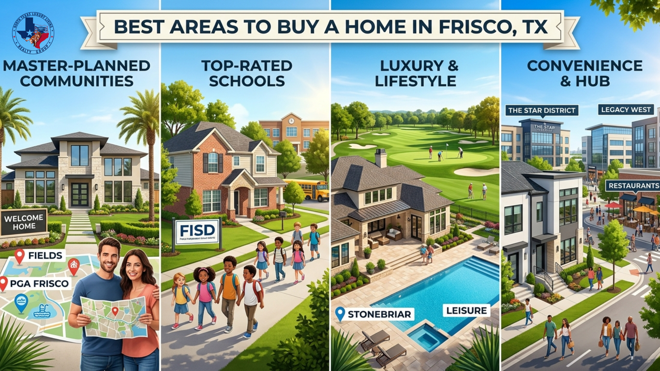 Best Areas to buy a home in frisco tx