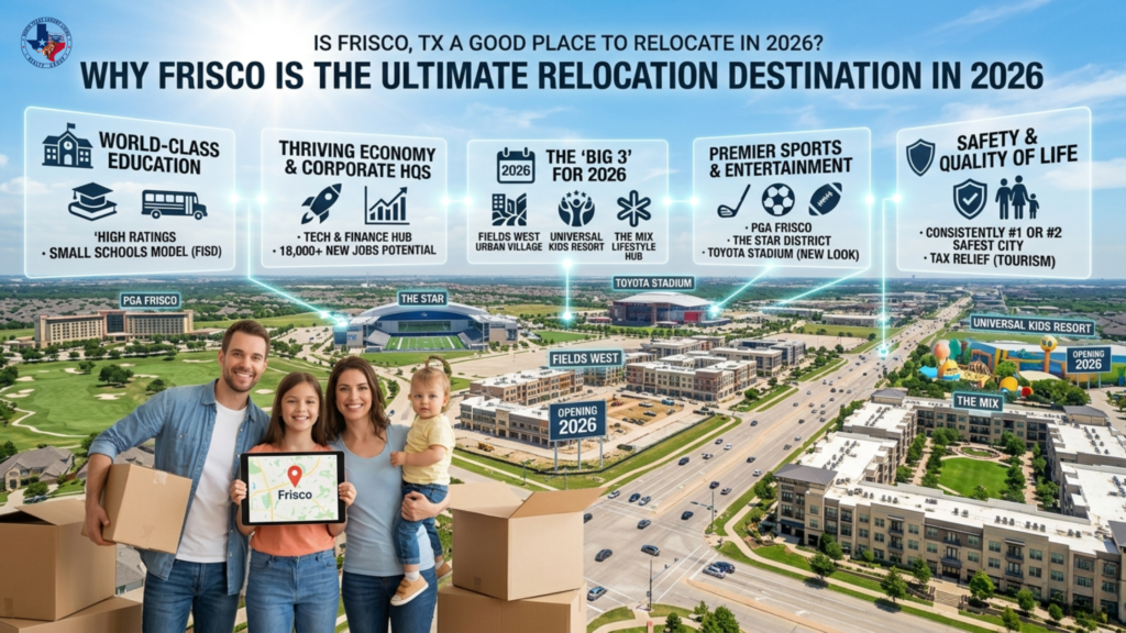 Is frisco tx, a good place to relocate in 2026